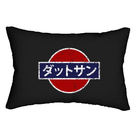 Datsun Vintage Japanese Car Lumbar Pillows