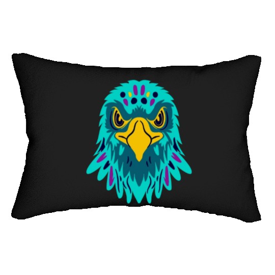 Banksy-Eagle Colors Lumbar Pillows