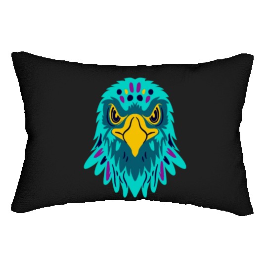 Banksy-Eagle Colors Lumbar Pillows
