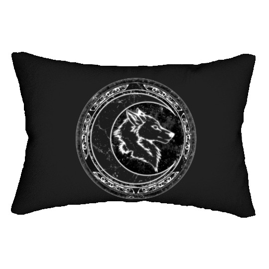 Wolf Moon Lumbar Pillows