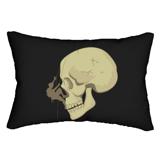 Skull Bouldering Lumbar Pillows