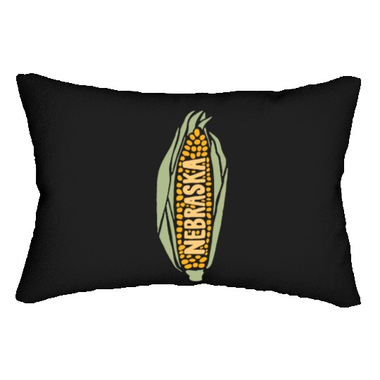 Nebraska Corn Lumbar Pillows