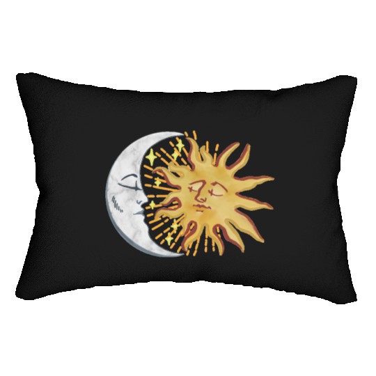 Sun and Moon Lumbar Pillows