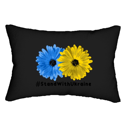 Stand With Ukraine Lumbar Pillows