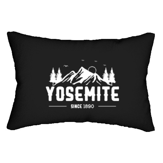 Yosemite National Park 1890 Lumbar Pillows