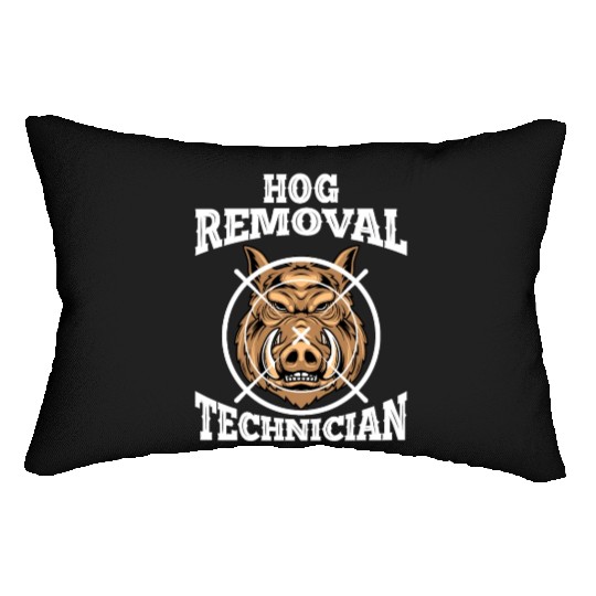 Boar wild boar hunting Wild boar hunter Lumbar Pillows