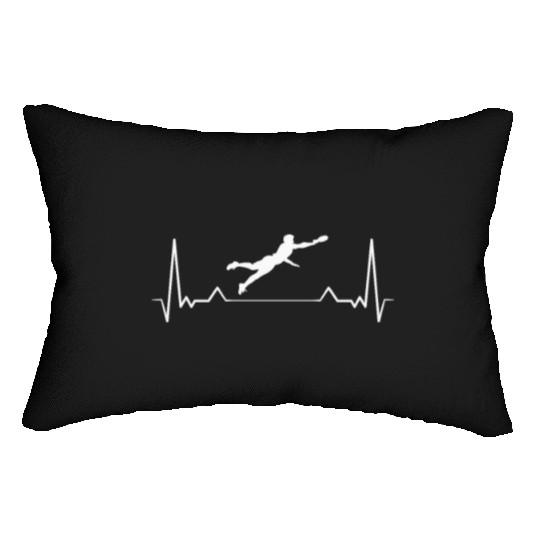 Ultimate Frisbee Heartbeat Lumbar Pillows