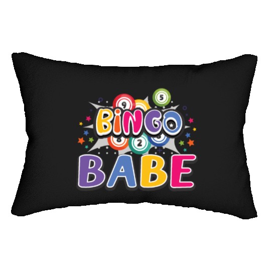 Bingo Card Game Grandma Bingo Player Bingo Cards Lumbar Pillows