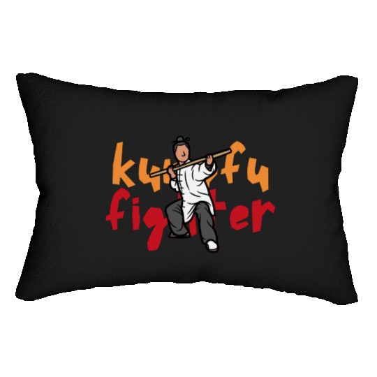 Kungfu Fighter Lumbar Pillows