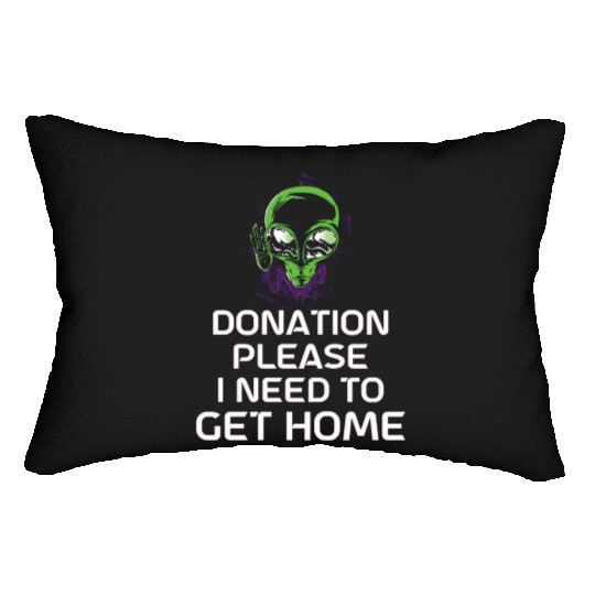 Alien Gift Extraterrestrial UFO AREA 51 Sci-fi Lumbar Pillows