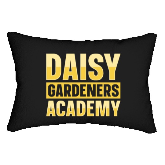 Daisy Garden Gardening Gardener Lumbar Pillows