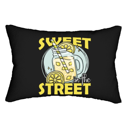 Sweet In The Street Lemon Juice Boss Lemonade Lumbar Pillows