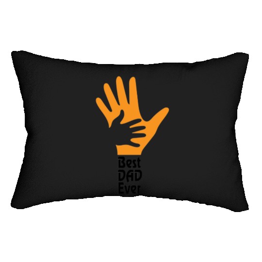 best dad ever Lumbar Pillows father day Lumbar Pillows