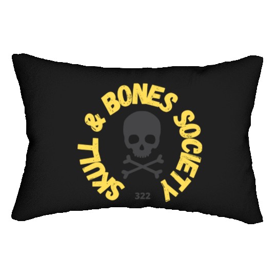 Skull Bones Society Join the order Lumbar Pillows