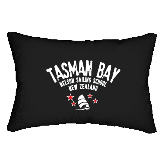 Tasman Bay Nelson sailing school Lumbar Pillows