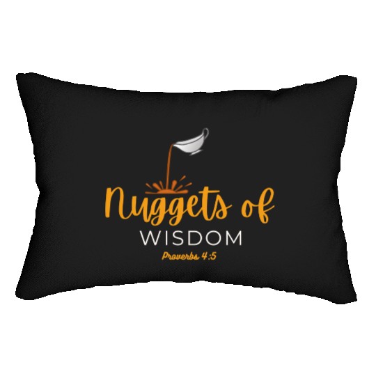 Nuggets of Wisdom Lumbar Pillows