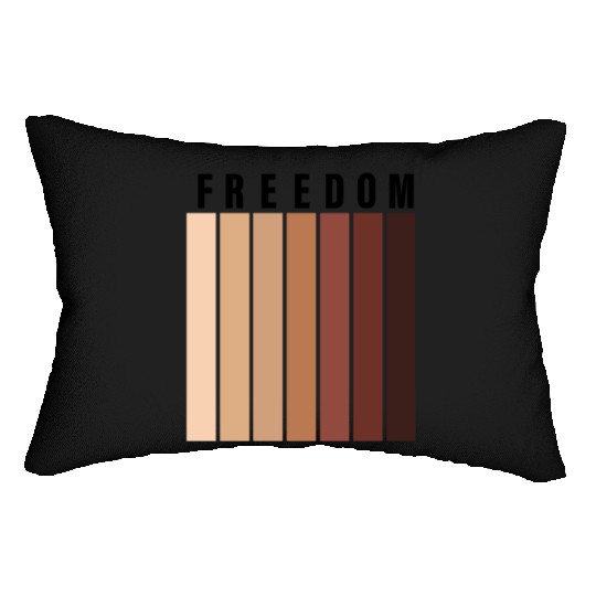 juneteenth-2022 freedom Lumbar Pillows