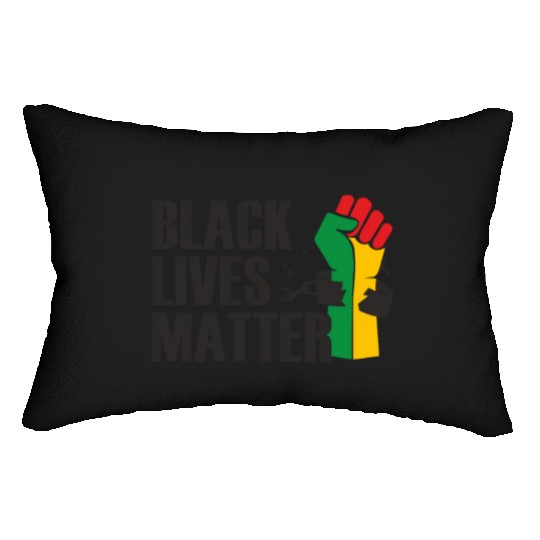 Juneteenth Day 1865, Black Lives Matter Lumbar Pillows