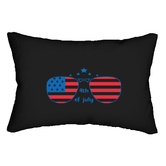 Happy Fourth Of July Lumbar Pillows