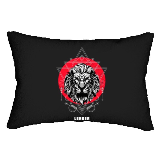 SYMMETRICAL LION Lumbar Pillows