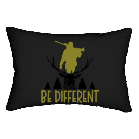 Animal Nature Mountain Deer Hunting Camping Camper Lumbar Pillows
