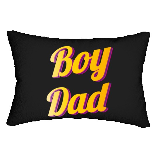 Boy Dad Best Dad Ever Lumbar Pillows
