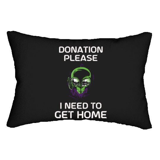 Alien Gift Extraterrestrial UFO AREA 51 Sci-fi Lumbar Pillows