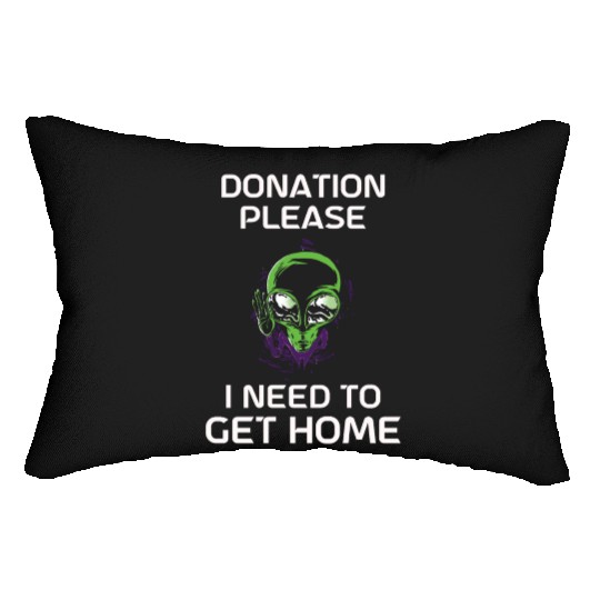 Alien Gift Extraterrestrial UFO AREA 51 Sci-fi Lumbar Pillows