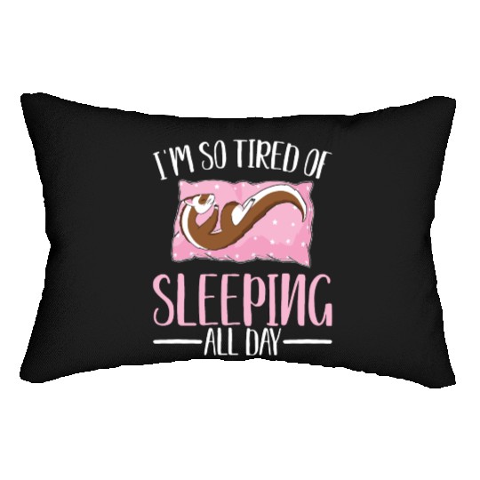 Pet Lovers Animal Rights Ferret Keeper Lifestyle Lumbar Pillows