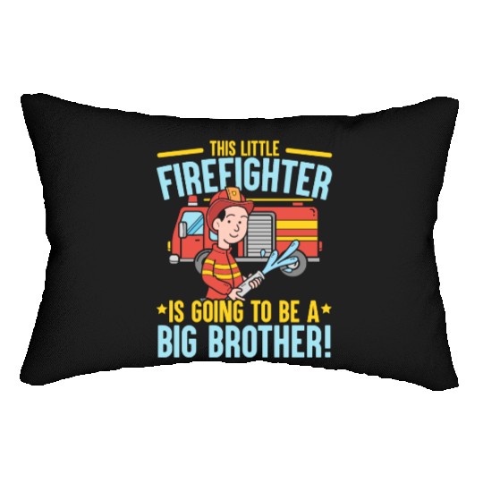 Firefighting Fireman Firefighter Fire Firewoman Lumbar Pillows