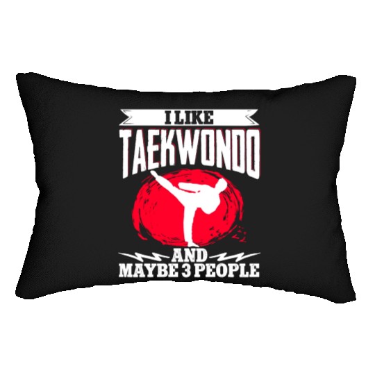 TKD Korean Martial Arts Tae Kwon Lumbar Pillows