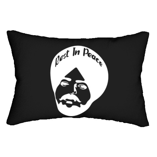 Rest in peace Sidhu Moose Wala rip Lumbar Pillows