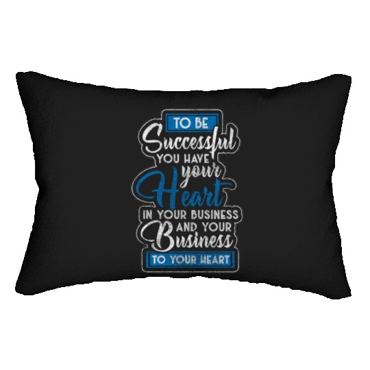 Entrepreneur Work Money Startup Lumbar Pillows