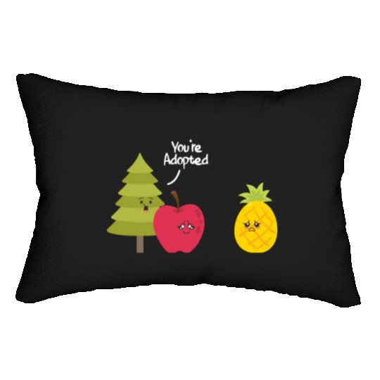 You're Adopted Pineapple Adoption Lumbar Pillows