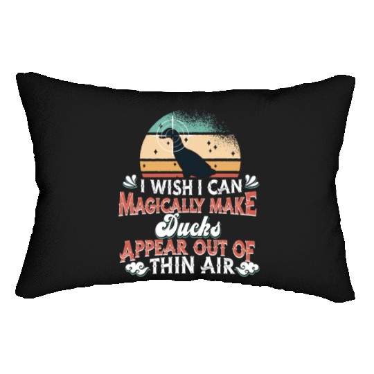 Duck Hunting Lumbar Pillows