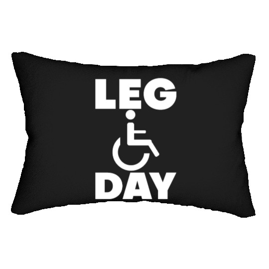 Leg Day Handicapped Wheelchair 15 Lumbar Pillows