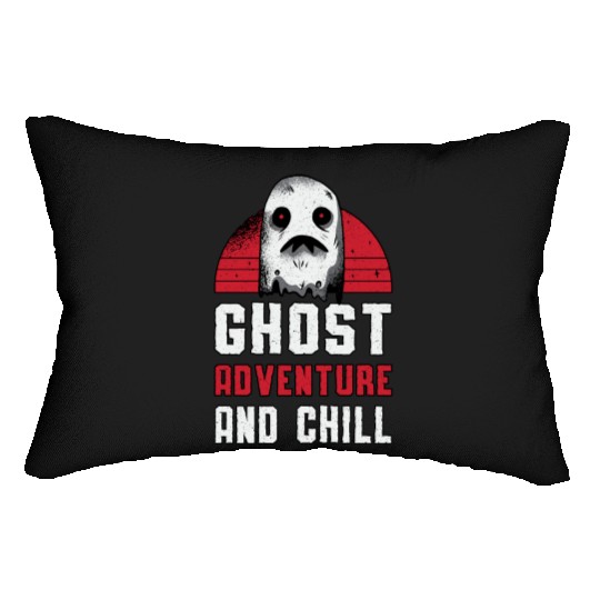Ghost Hunting Ghost Adventure And Chill Hunter Lumbar Pillows