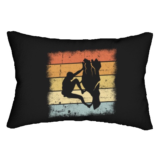 Mountaineering Motif Lumbar Pillows