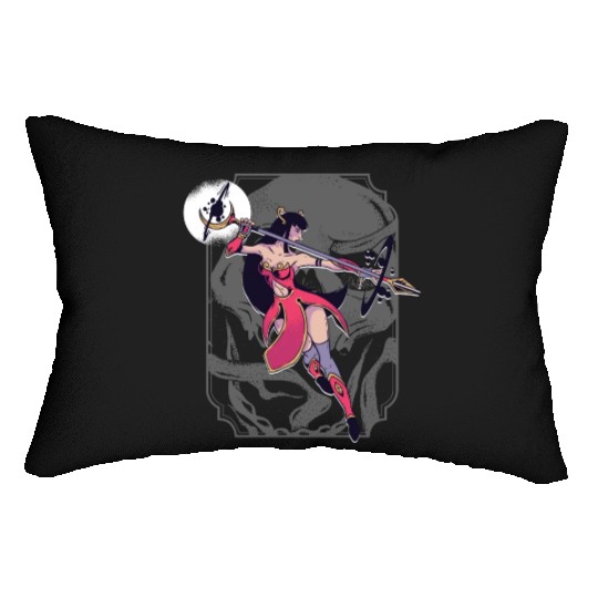 Galaxy superwoman superpowerful Galaxy superwoman Lumbar Pillows
