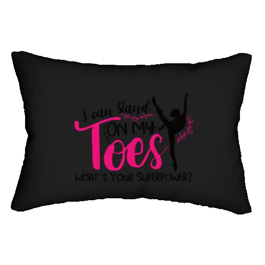 Ballet Ballerina Dance Dancer Dancing Ballet Gift Lumbar Pillows