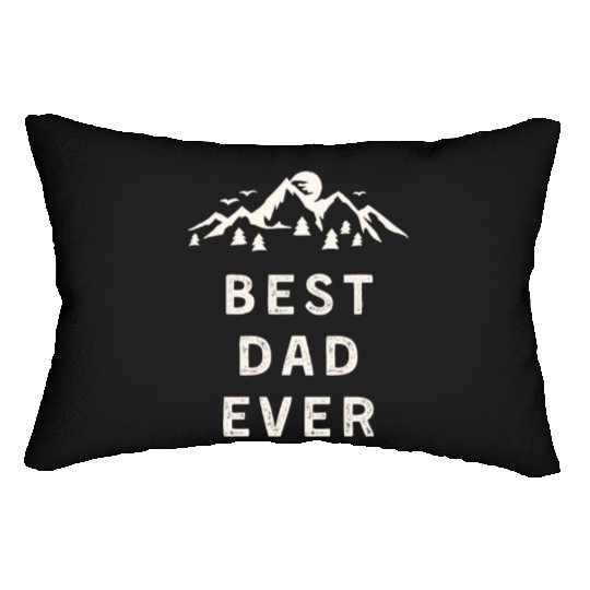 Best dad ever Lumbar Pillows