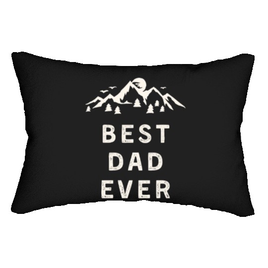 Best dad ever Lumbar Pillows