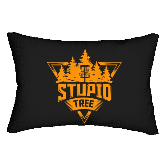 Stupid Tree Frisbee Disc Golf Ultimate Frisbee Lumbar Pillows