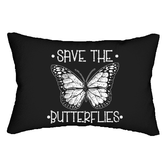 Save The Butterflies Monarch Vintage Collection Lumbar Pillows