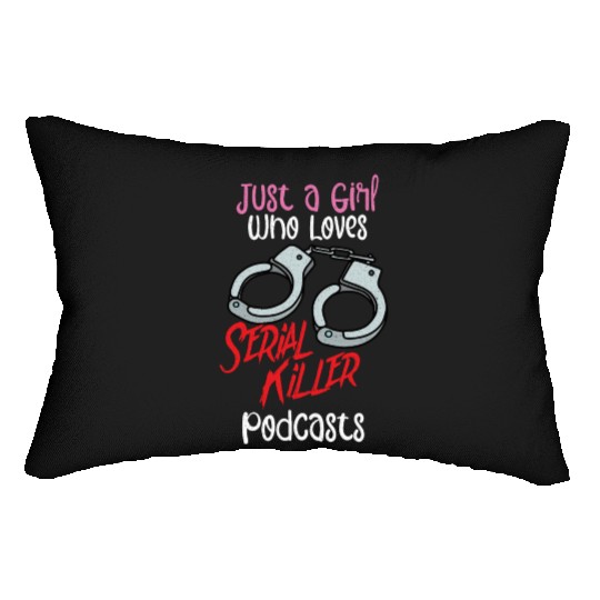 True Crime Murder Spy Crime Interest Gift Idea Lumbar Pillows