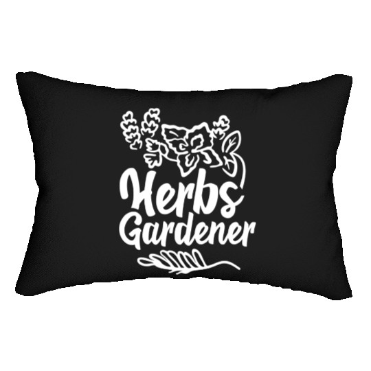 Herbs Gardener Gardening Herbalism Herb Herbalist Lumbar Pillows
