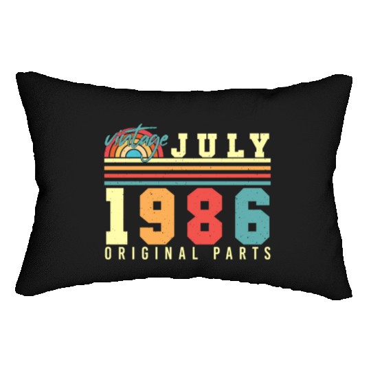 Original July 1986 Lumbar Pillows