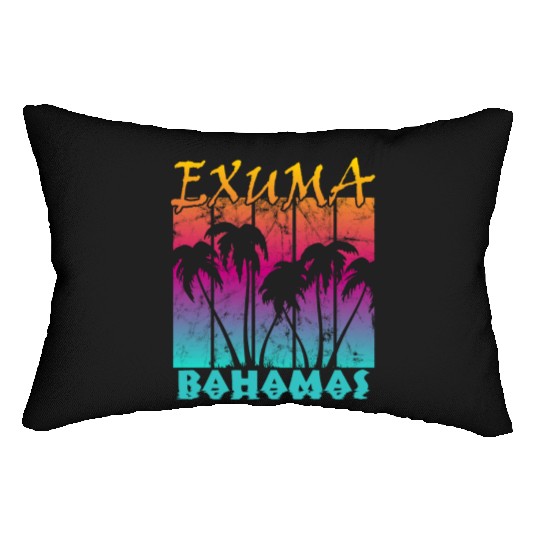 Exuma Bahamas Lumbar Pillows
