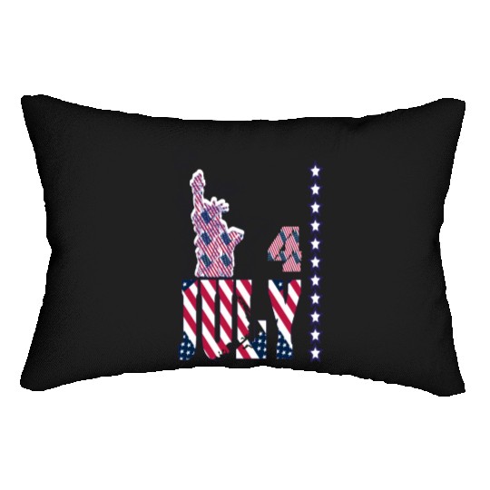 Independence Since 1776 Fourth July Lumbar Pillows
