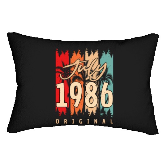 Born July 1986 Lumbar Pillows